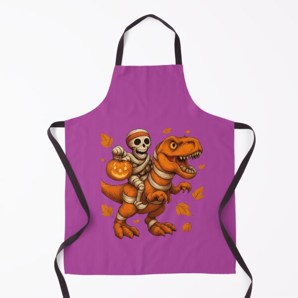 Item preview, Skeleton Riding Autumn Dino. Squelette sur dinosaure d’automne designed and sold by Drawingshirts.