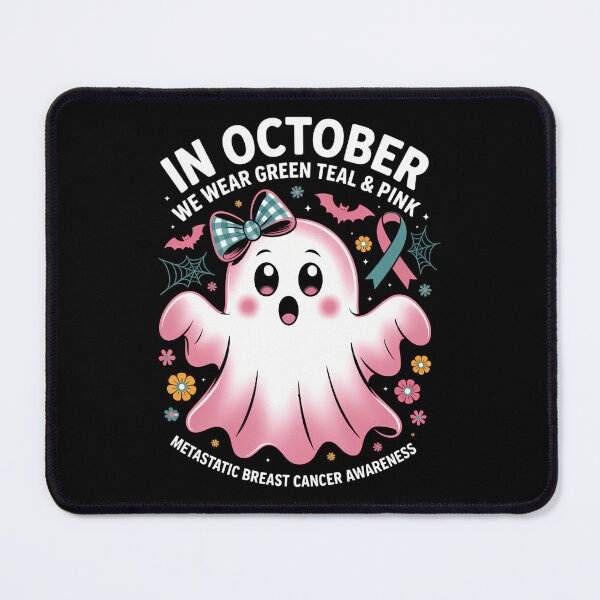 Item preview, Metastatic Breast Cancer Cute Ghost Halloween designed and sold by Sea4Adventures.