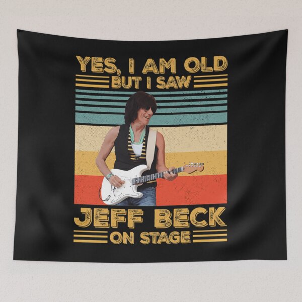 Item preview,  Yes Im Old But I Saw Jeffs Beck On Stage  designed and sold by KatieWeav.