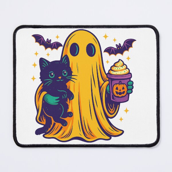 Item preview, Pumpkin Spice Ghost PNG|fall catful|fall cat png|ghost cat png|cat mama png|ghostly halloween cat|Black Cat Pumpkin Png|pumpkin spice png designed and sold by PixelBlooming.