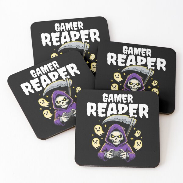 Item preview, GAMER REAPER - GRIM REAPER HALLOWEEN designed and sold by KEF Custom.