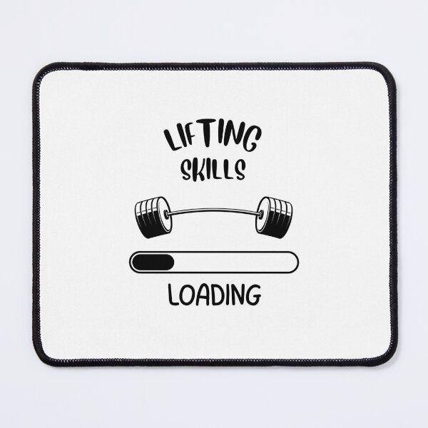 Item preview, Lifting Skills Loading Future Weightlifter Baby Powerlifting Gym designed and sold by StrideSuccess.