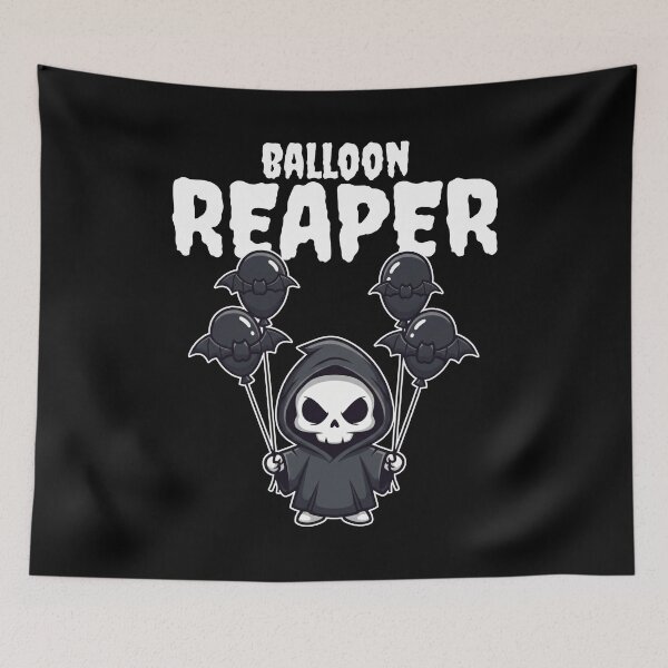 Item preview, BALLOON REAPER - GRIM REAPER HALLOWEEN designed and sold by KEF Custom.