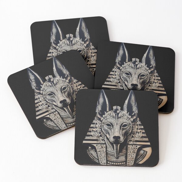 Item preview, Anubis, Egyptian god of the Underworld designed and sold by ManateeMerchy.