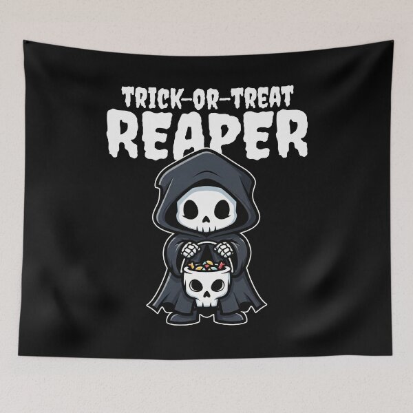 Item preview, TRICK-OR-TREAT REAPER - GRIM REAPER HALLOWEEN designed and sold by KEF Custom.