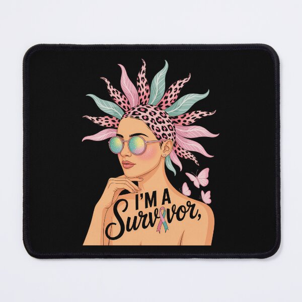 Item preview, Survivor Metastatic Breast Cancer Afro Flower designed and sold by Sea4Adventures.
