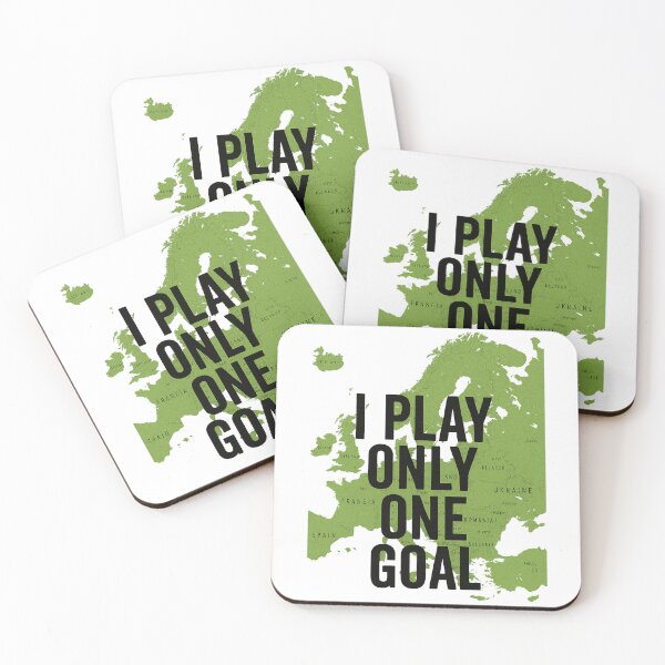 Item preview, I Play Only One Goal designed and sold by Wolf on the Stroke.