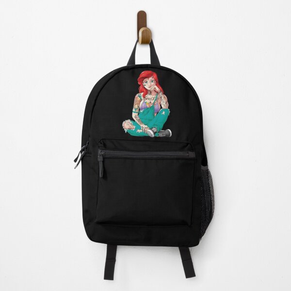 Item preview, Edgy Tattooed Redhead Girl Illustration designed and sold by New Dragon.