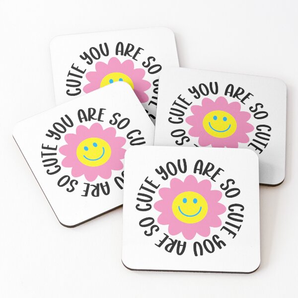 Item preview, You are so cute lettering designed and sold by SweetberryHouse.