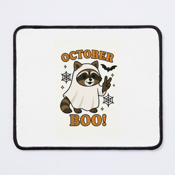 Item preview, Ghost Raccoon – Spooky & Cute Nocturnal Spirit designed and sold by GoxyVision.