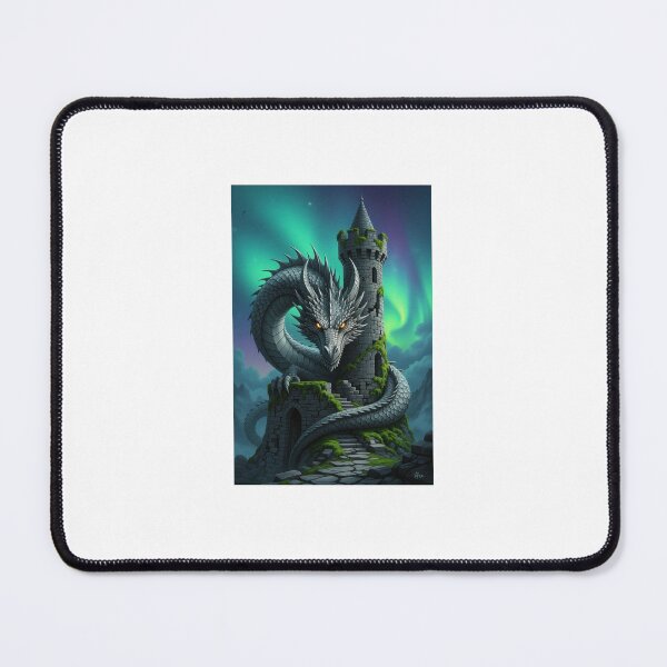 Item preview, Blue Dragon on the Tower: A Contrast of Power and Magic designed and sold by thomashummelgen.
