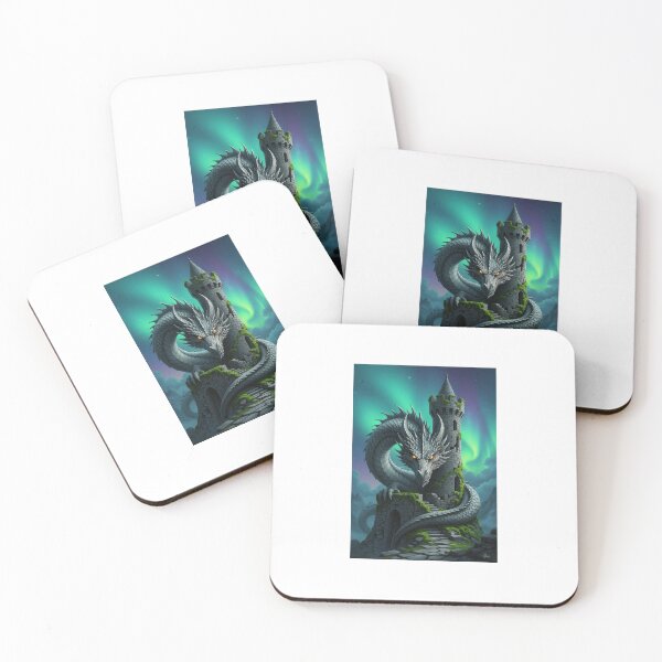Item preview, Blue Dragon on the Tower: A Contrast of Power and Magic designed and sold by thomashummelgen.