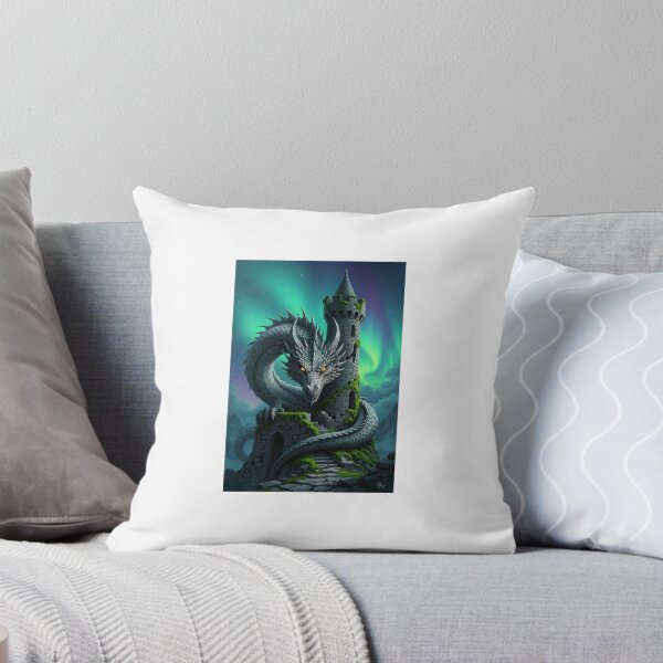 Item preview, Blue Dragon on the Tower: A Contrast of Power and Magic designed and sold by thomashummelgen.