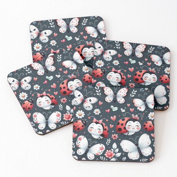 Item preview, Whimsical Butterflies and Ladybugs Delight designed and sold by purplesensation.