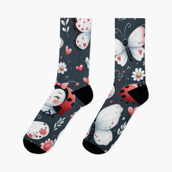 Item preview, Whimsical Butterflies and Ladybugs Delight designed and sold by purplesensation.