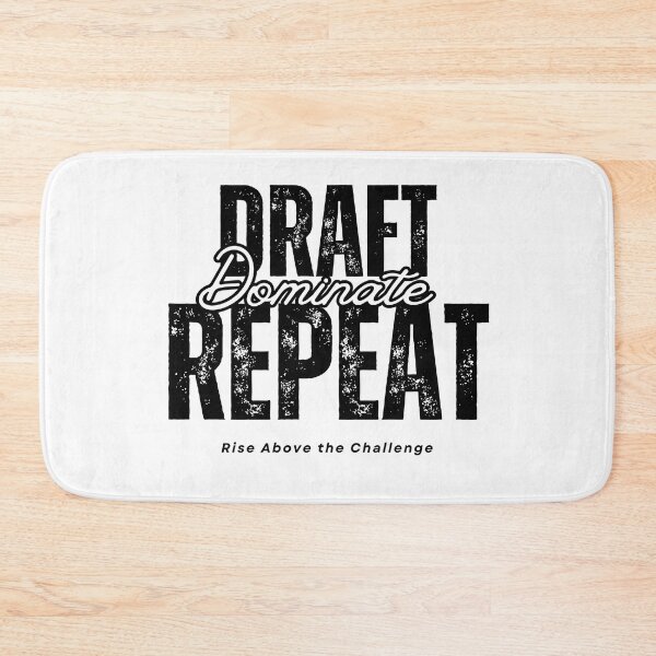 Item preview, Draft Dominate Repeat | Funny Fantasy Football T-Shirt designed and sold by tretre115.