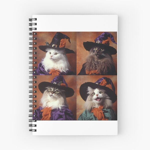 Item preview, Enchanted Magical Cat in Witch Costume – Funny Halloween Photobooth designed and sold by RockFireMerch.