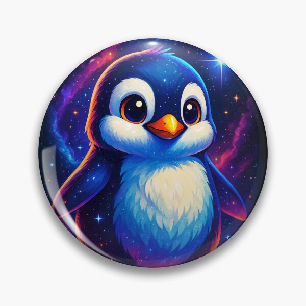 Artikelvorschau, Süßer Pinguin im leuchtenden Weltraum entworfen und verkauft von MrMiepo.
