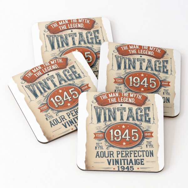Item preview, Vintage 1945 – The Man, The Myth, The Legend | Aged to Perfection designed and sold by EducaPro.