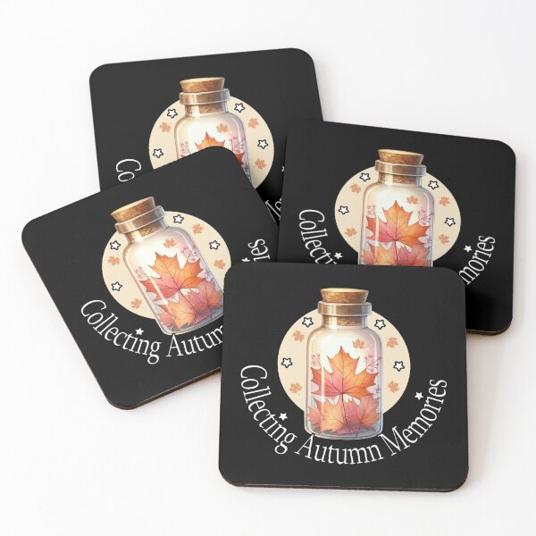 Item preview, Collecting Autumn Memories – Fall Leaves in a Bottle Nostalgic Autumn Design designed and sold by Dantin.