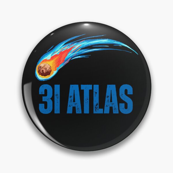 Item preview,  3I Atlas interstellar astronomer Comet UFO alien visitor 2025 designed and sold by erozzz.