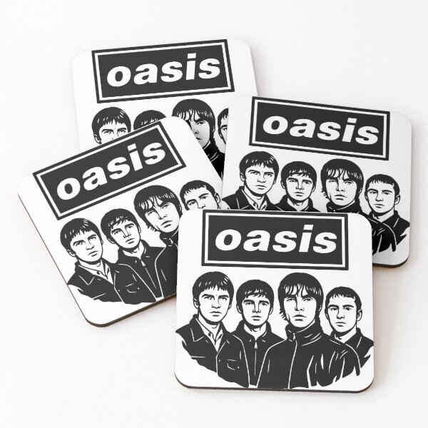 Item preview, Oasis Fan Art – Britpop Rock Band Illustration Transparent Design designed and sold by BRAINROTWEAR.