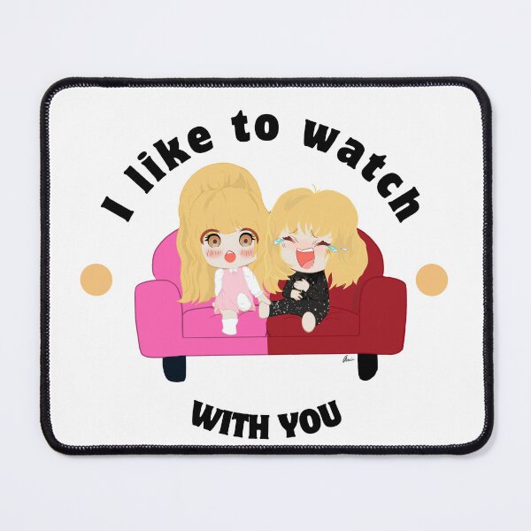 Item preview, Trixie and Katya I Like To Watch Fan Art designed and sold by Anxia Arts.