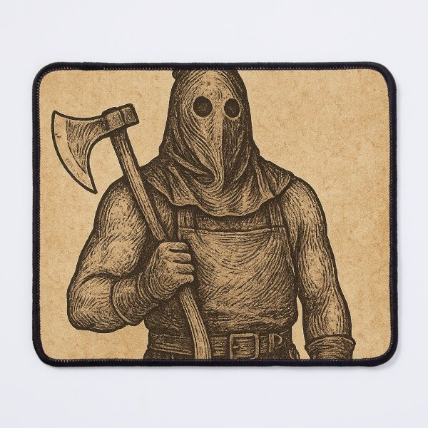 Item preview, Medieval Executioner Vintage Illustration designed and sold by photoparadise22.