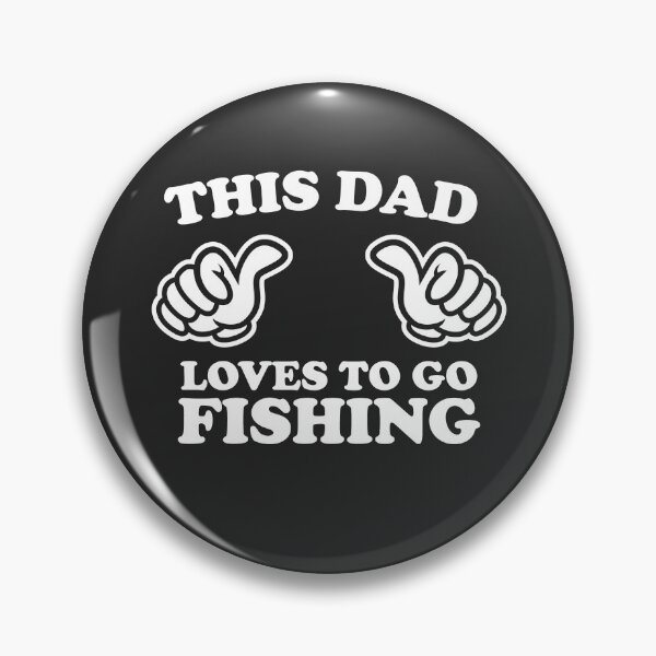 Item preview, This Dad Loves To Go Fishing designed and sold by shitpostee.