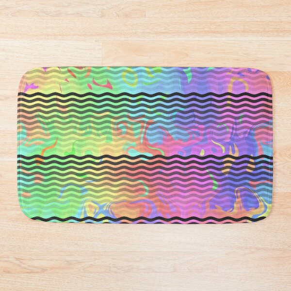 Item preview, Colorful Wavy Abstract Art designed and sold by Sartoris Art.