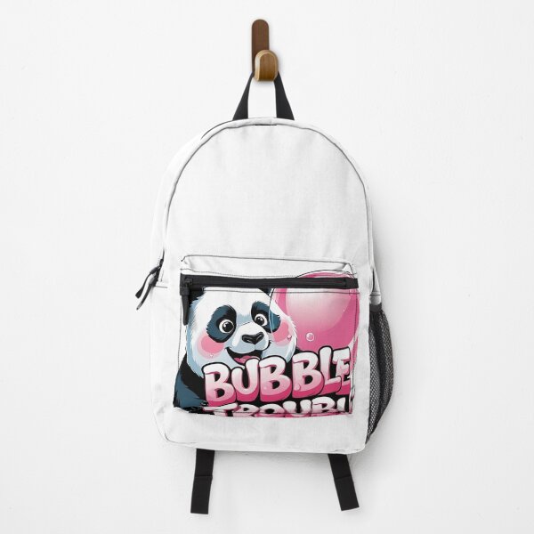 Item preview, A panda bear has problems with chewing gum [Bubble Trouble] designed and sold by MyPixelFun.