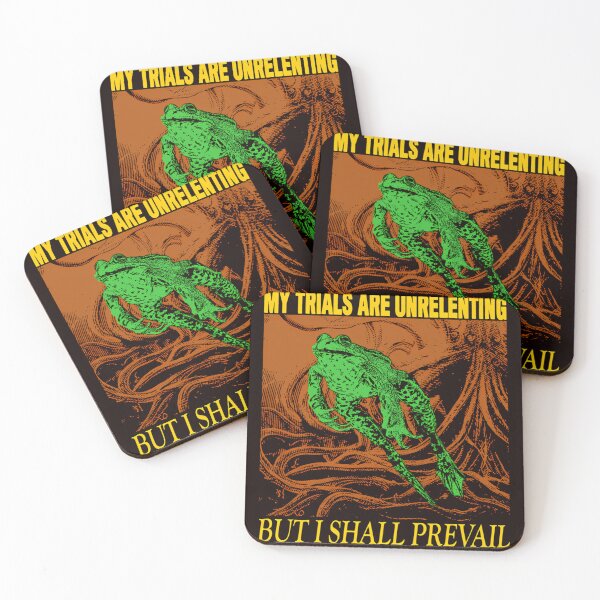 Item preview, My Trials Are Unrelenting Frog designed and sold by NXTRNDUSA2025.
