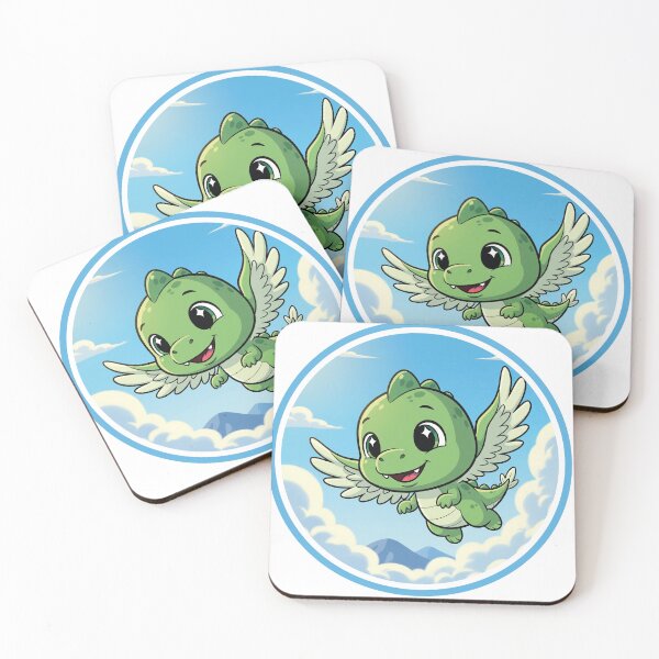 Item preview, Baby Winged Dinosaur "Dino-Skies": The cutest adventure! designed and sold by Red Ghost.
