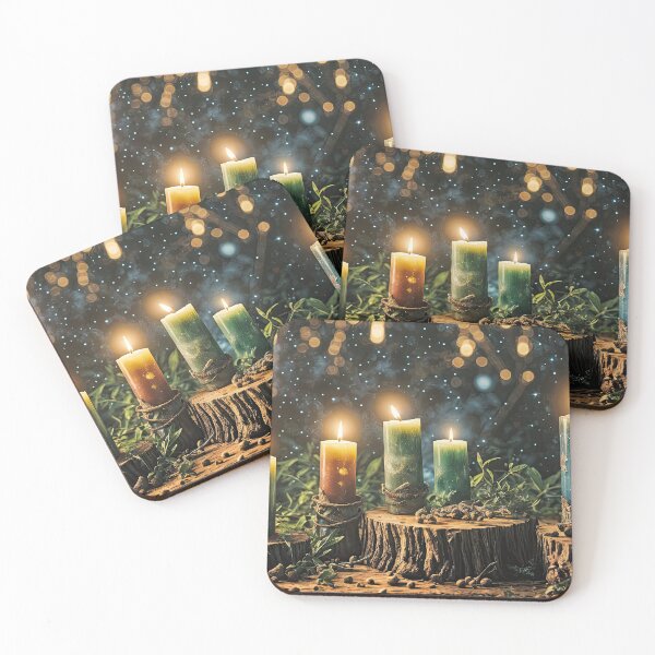 Item preview, Mystical Magical Enchanting thereal Candlelit Woodland designed and sold by Stephanie Laird.