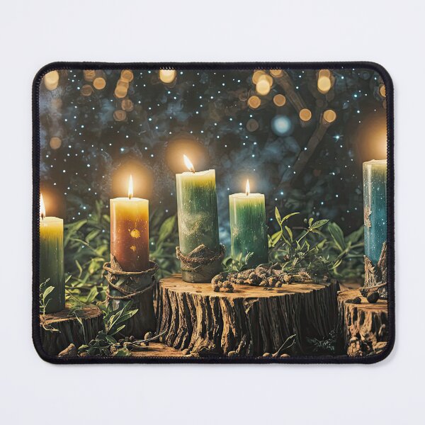 Item preview, Mystical Magical Enchanting thereal Candlelit Woodland designed and sold by Stephanie Laird.