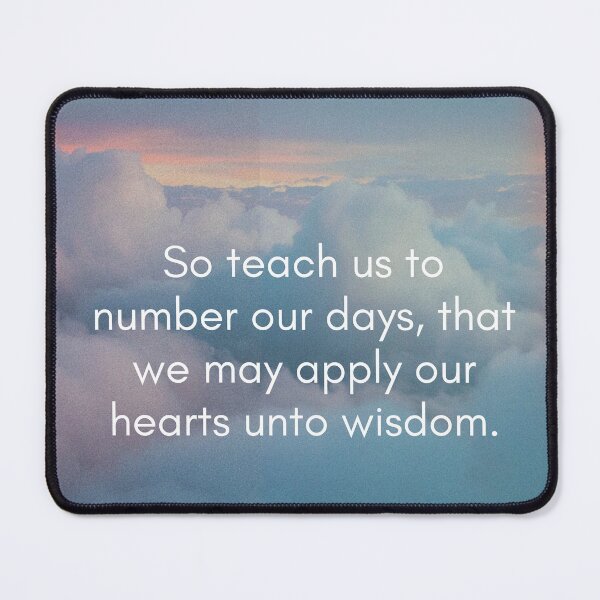 Item preview, Psalm 90:12 designed and sold by Undonemadenew.