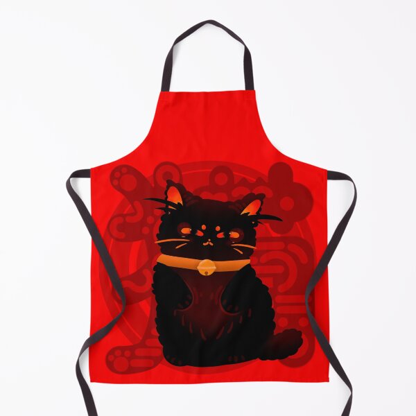 Item preview, Black Cat with Golden Bell designed and sold by Lil’ Ember Eyes.