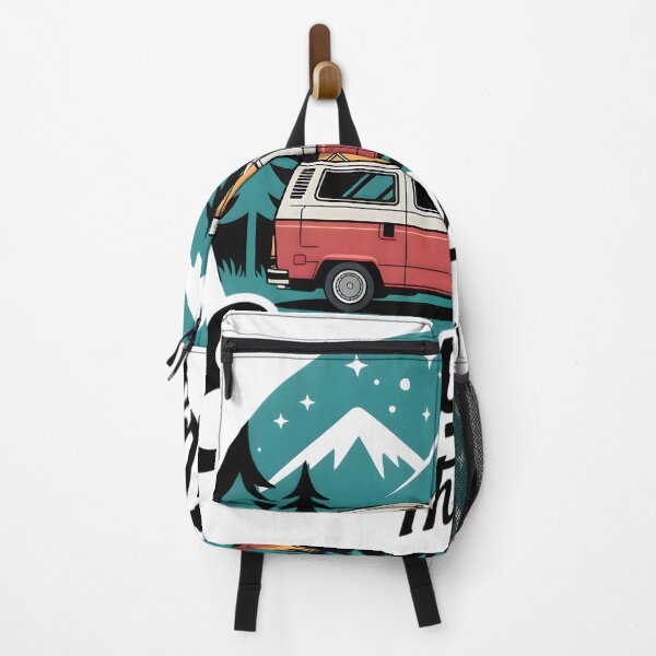 Item preview, Escape the City Camper van Retro Style designed and sold by Printiko.