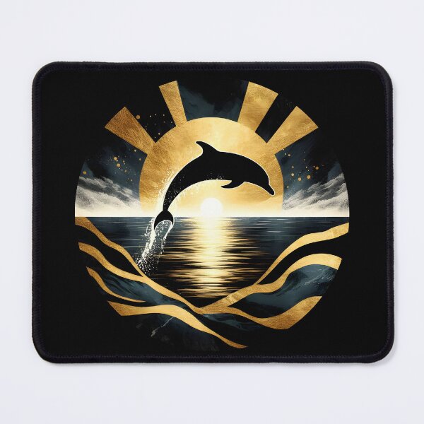 Item preview, Charcoal Dolphin, Ai Generated Art designed and sold by ACC .