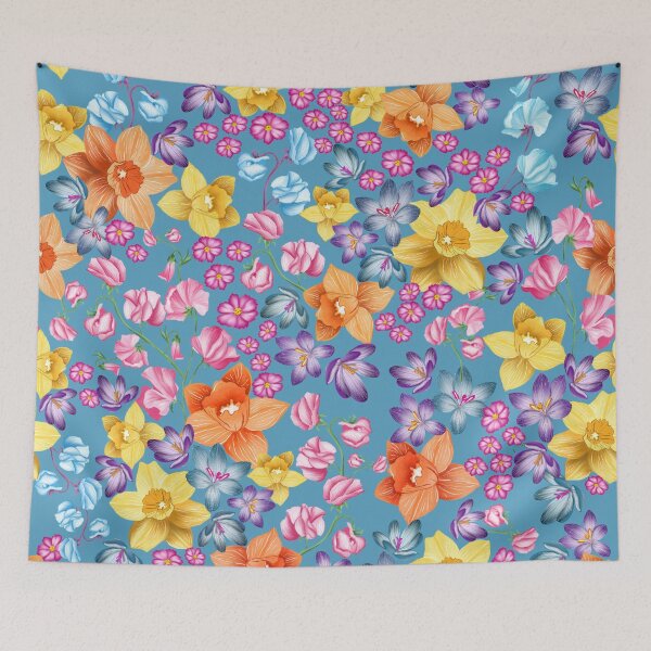 Item preview, spring floral fun designed and sold by theprintjourney-byritika.