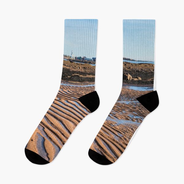 Item preview, Newbiggin-by-the-Sea in Spring Sunshine designed and sold by Violaman.