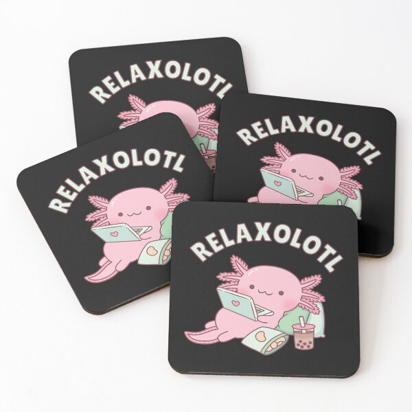 Item preview,  Cute Relax A Lot Axolotl Funny Pun  designed and sold by ChastityConno.