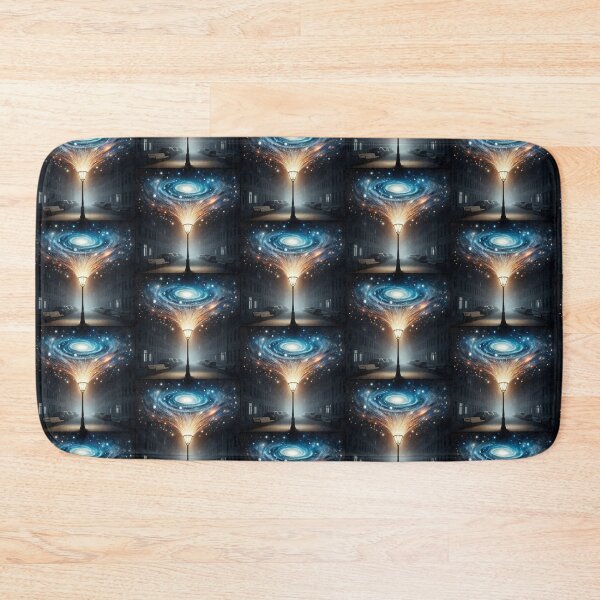 Item preview, streetlamp and galaxy designed and sold by Dogandesighn.