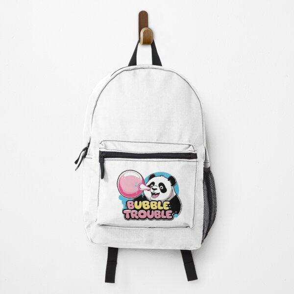 Item preview, Funny panda bear who is chewing gum and is in trouble - BUBBLE TROUBLE designed and sold by MyPixelFun.