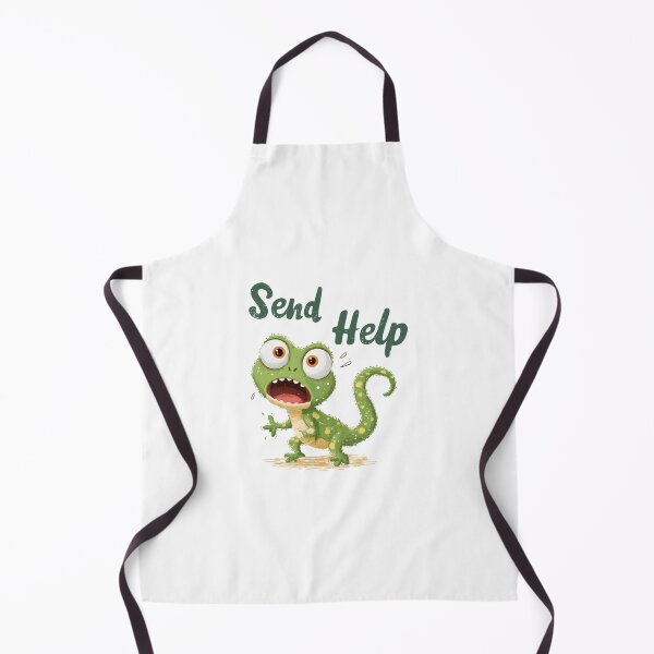 Item preview, Funny Meme - Send Help Gecko designed and sold by hamishby.