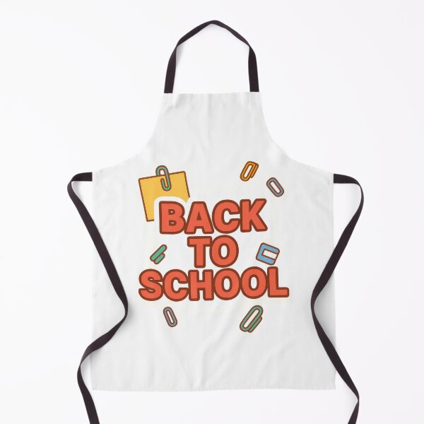 Item preview, Back to school text with paper clips and sticky notes, isolated, transparent background, AI generated designed and sold by dvoevnore.