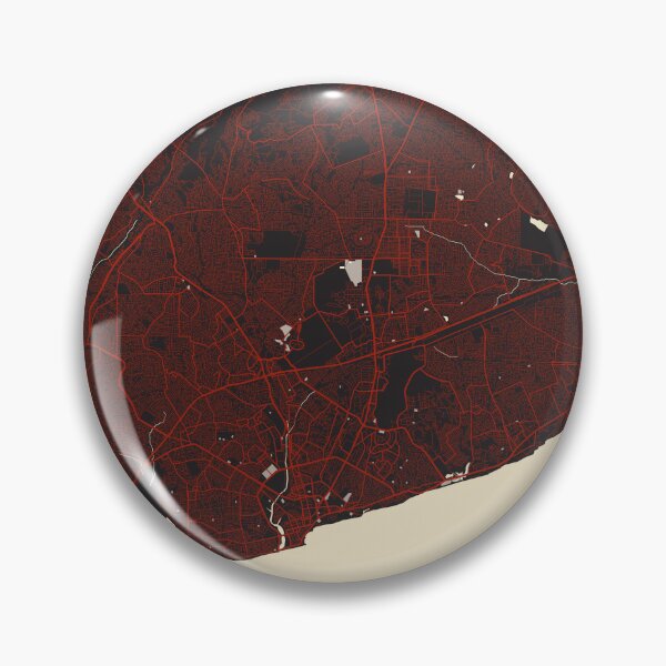 Item preview, Accra City Map of Ghana - Vector designed and sold by deMAP.