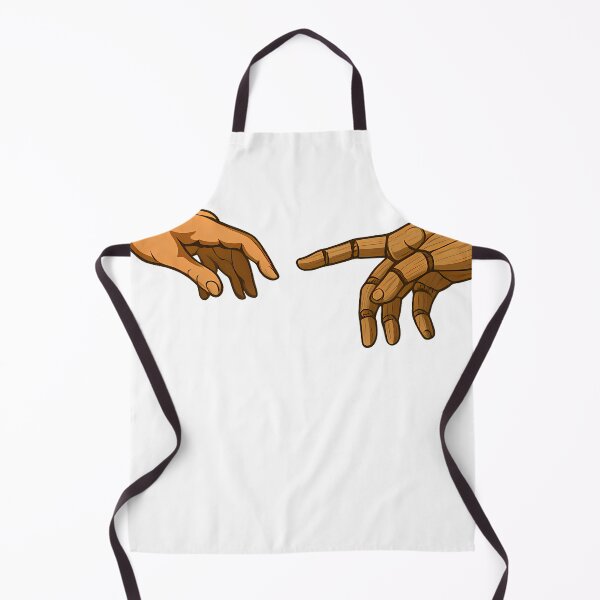 Item preview, Michelangelo Art Wooden Robo-Hand T-Shirt designed and sold by BambaKchula.