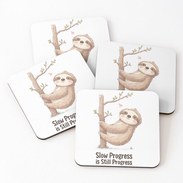 Item preview, Motivation Meme - Slow Progress Sloth designed and sold by hamishby.
