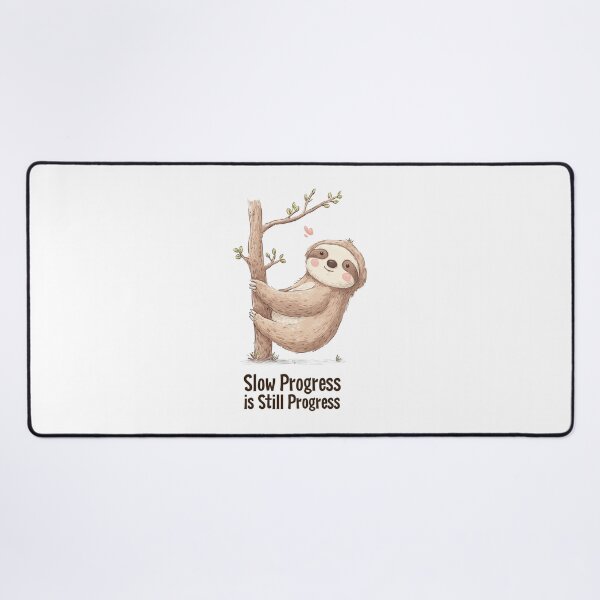 Item preview, Motivation Meme - Slow Progress Sloth designed and sold by hamishby.
